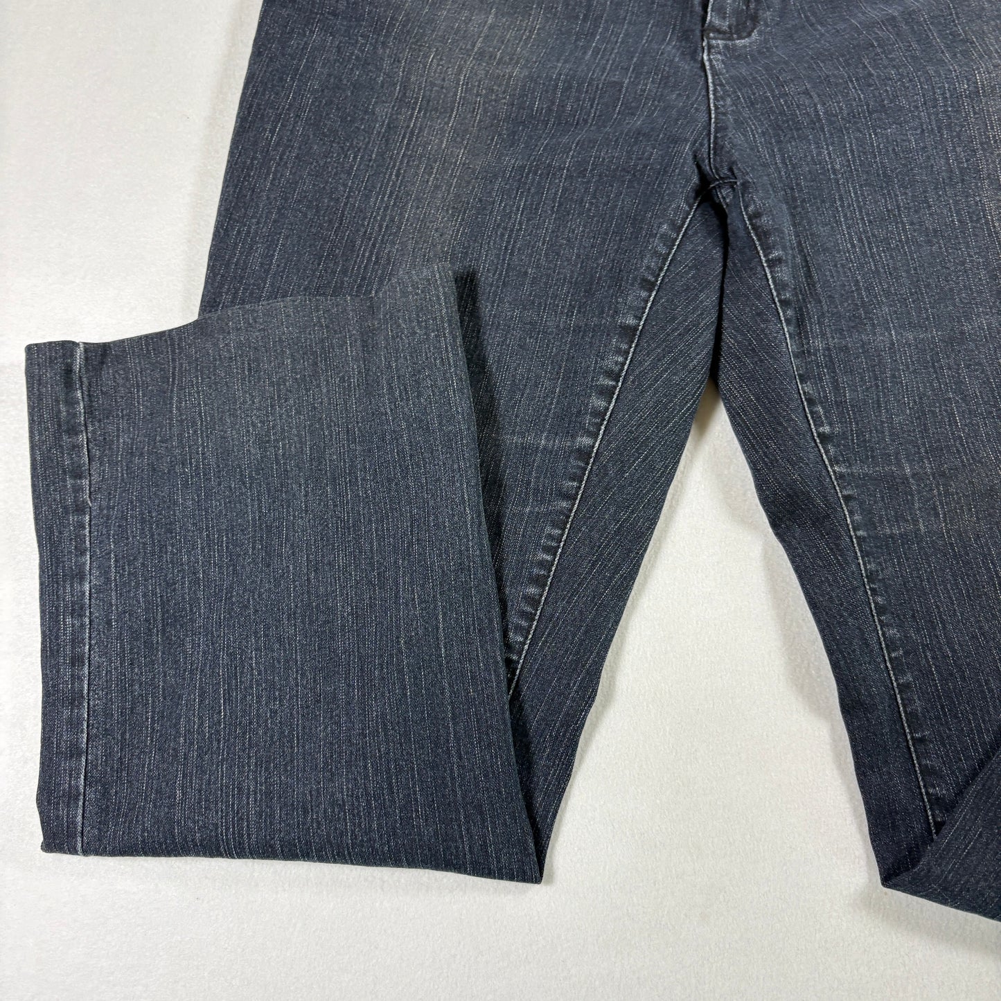 Liz Claiborne Womens Jeans 18W Plus Size Stretch Dark Wash Denim Bootcut Y2K