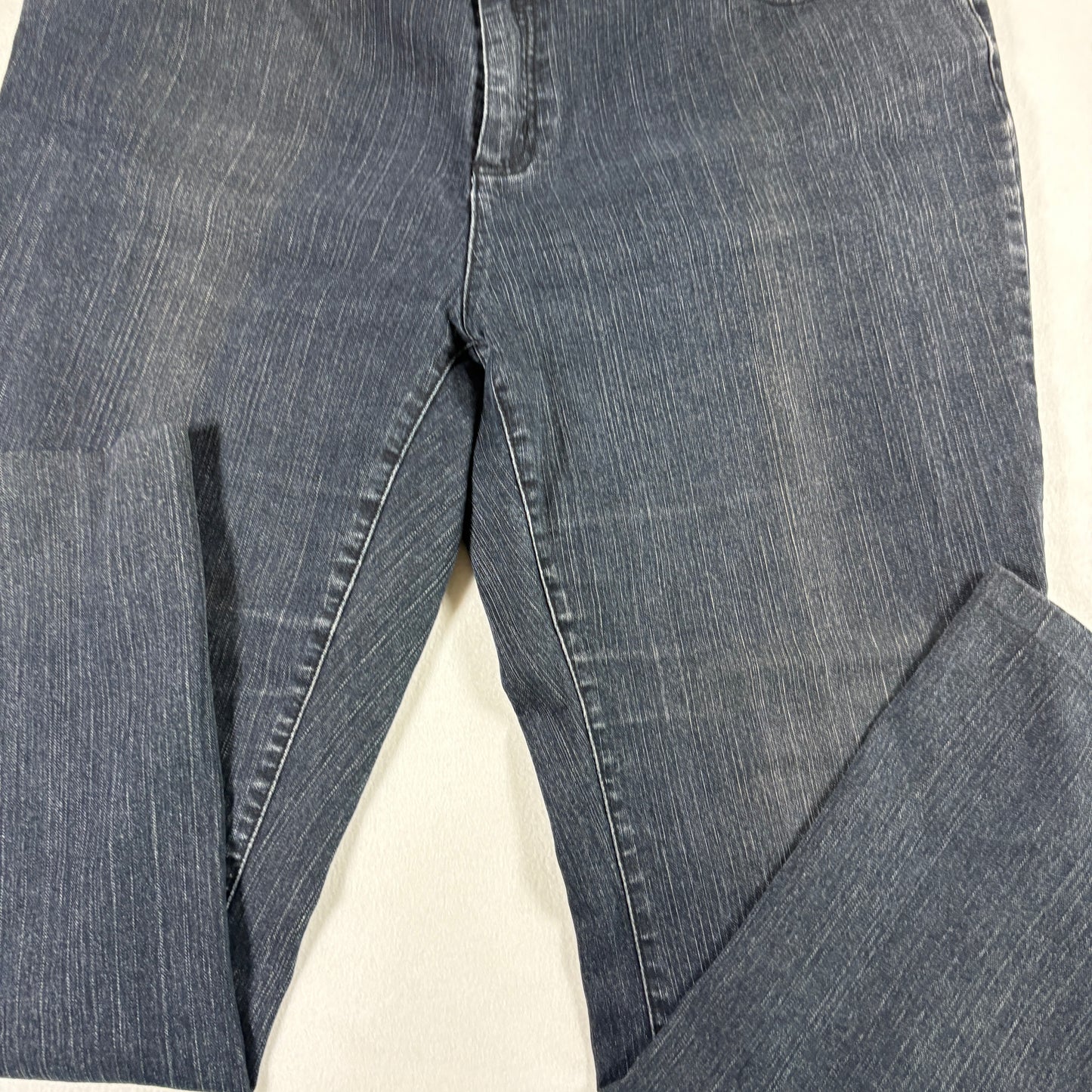 Liz Claiborne Womens Jeans 18W Plus Size Stretch Dark Wash Denim Bootcut Y2K