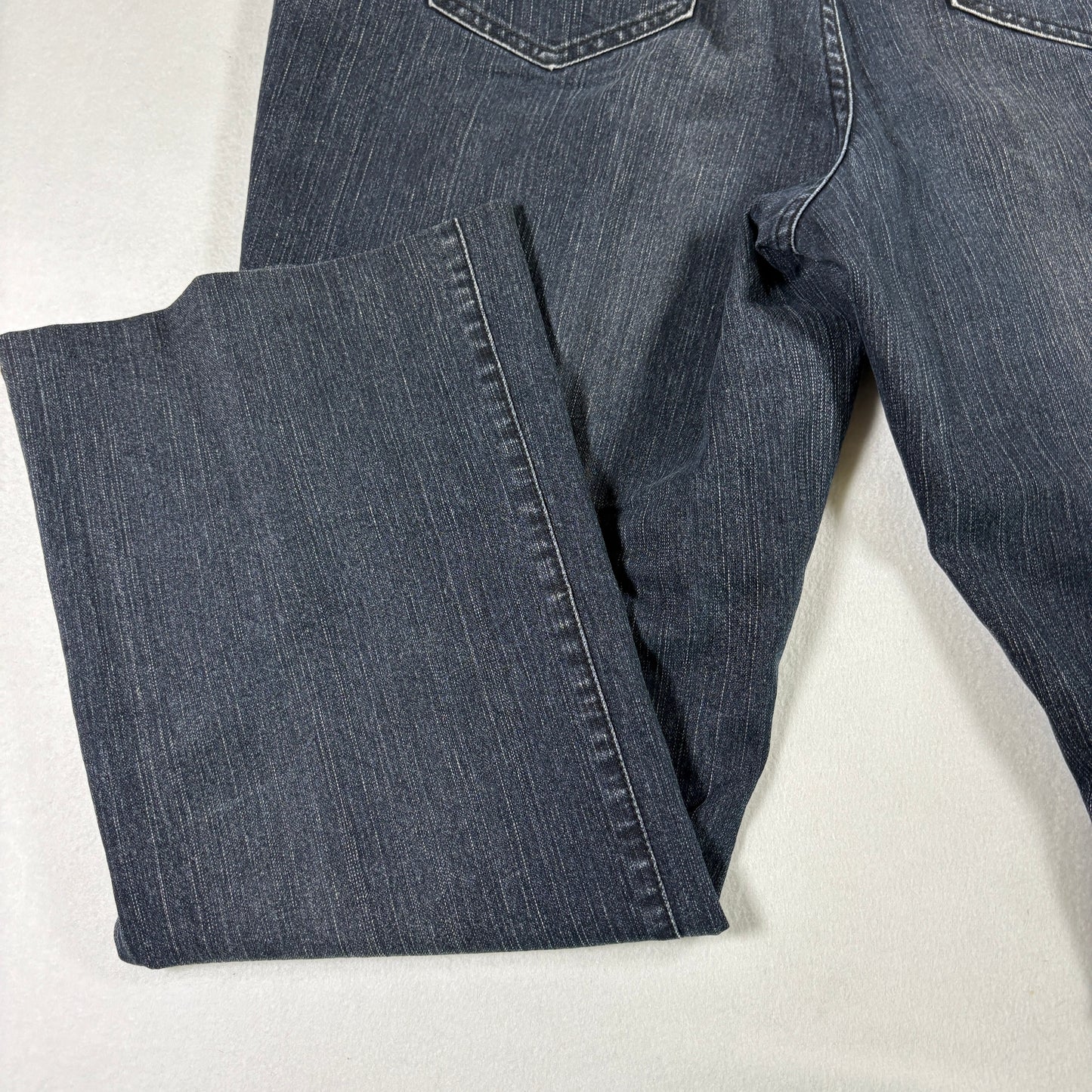 Liz Claiborne Womens Jeans 18W Plus Size Stretch Dark Wash Denim Bootcut Y2K