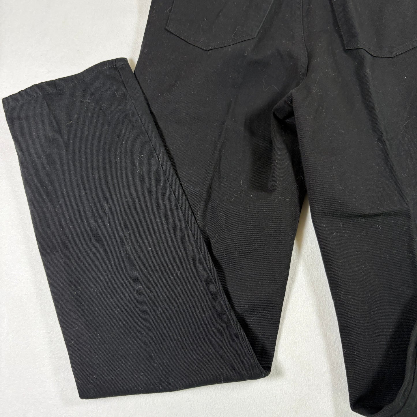 Gloria Vanderbilt Womens Jeans 8 Black High Rise Slim Tapered Stretch Denim