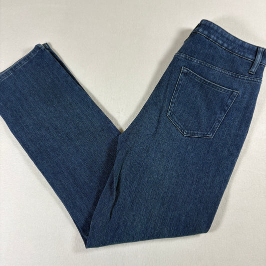 Coldwater Creek Womens Jeans 10 Blue Baggy Relaxed Fit High Rise Y2K Vintage