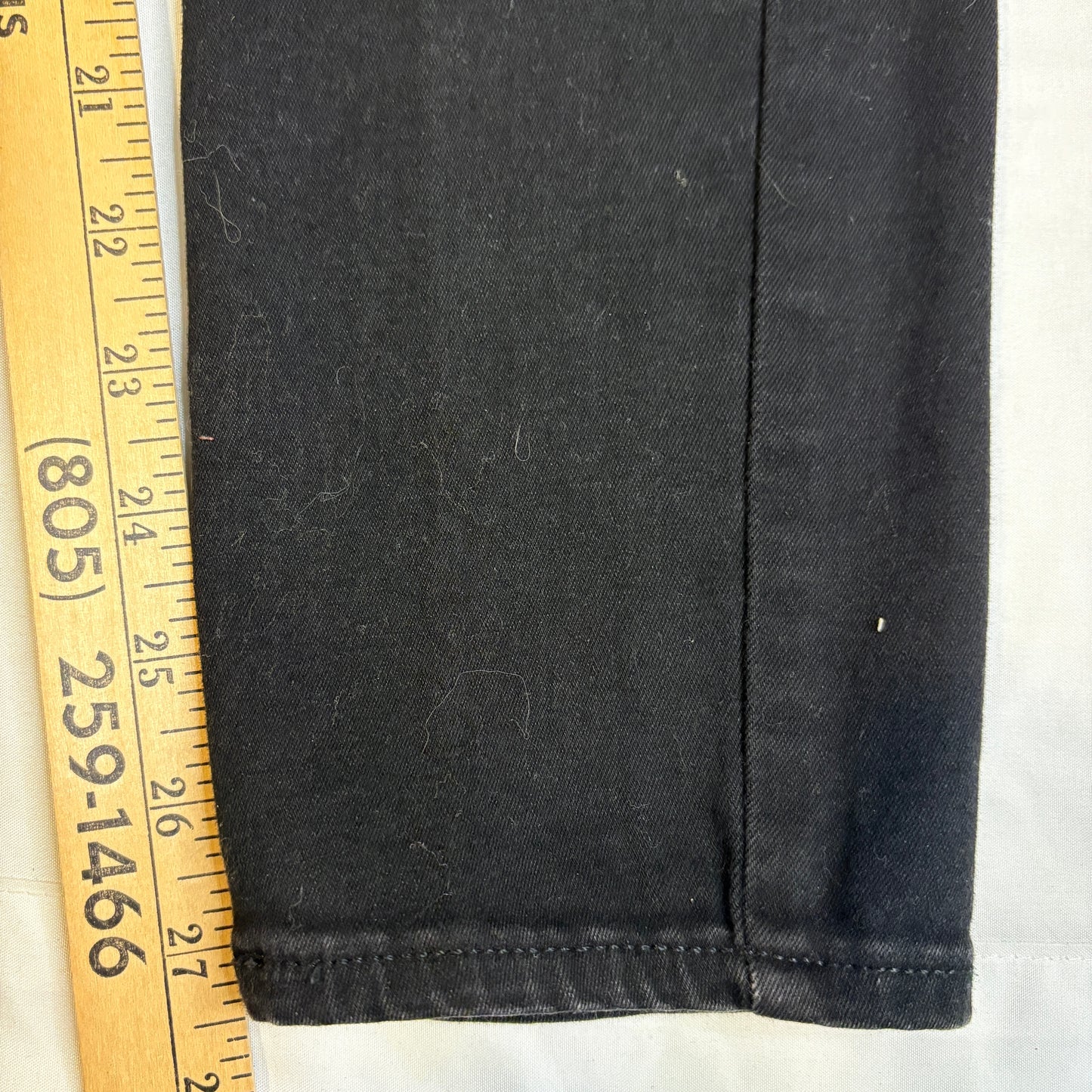 Levi’s Women’s W31 L30 Black Skinny Jeans Mid Rise Stretch Denim Levi Strauss Co