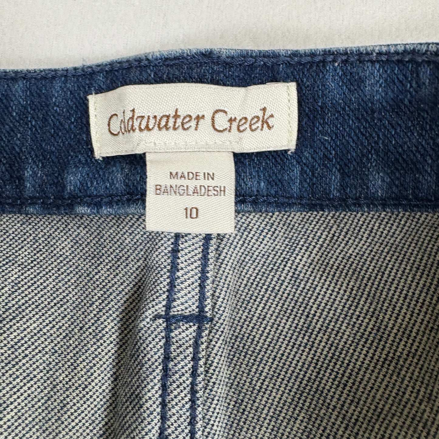 Coldwater Creek Womens Jeans 10 Blue Baggy Relaxed Fit High Rise Y2K Vintage