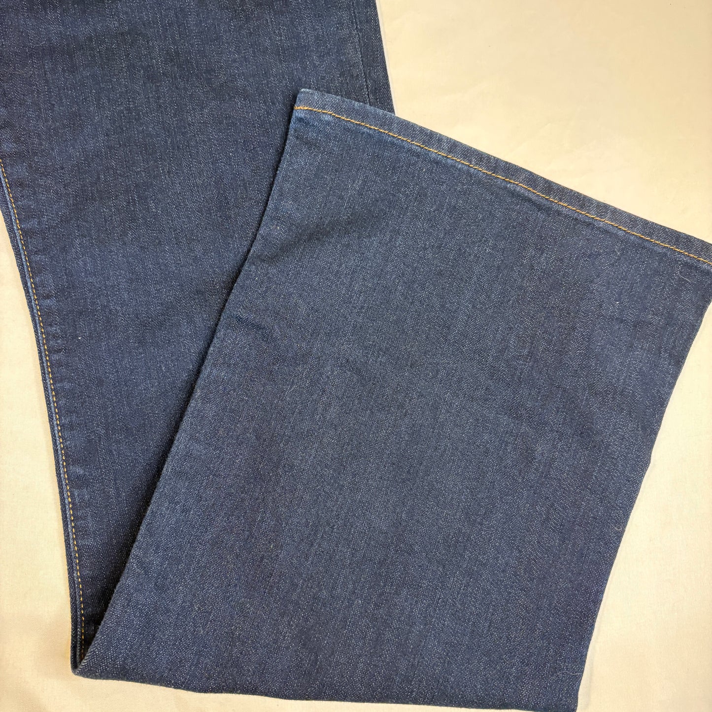 GAP Women’s 29 Long & Lean Dark Wash Jeans Flare Bootcut Stretch Denim Pants