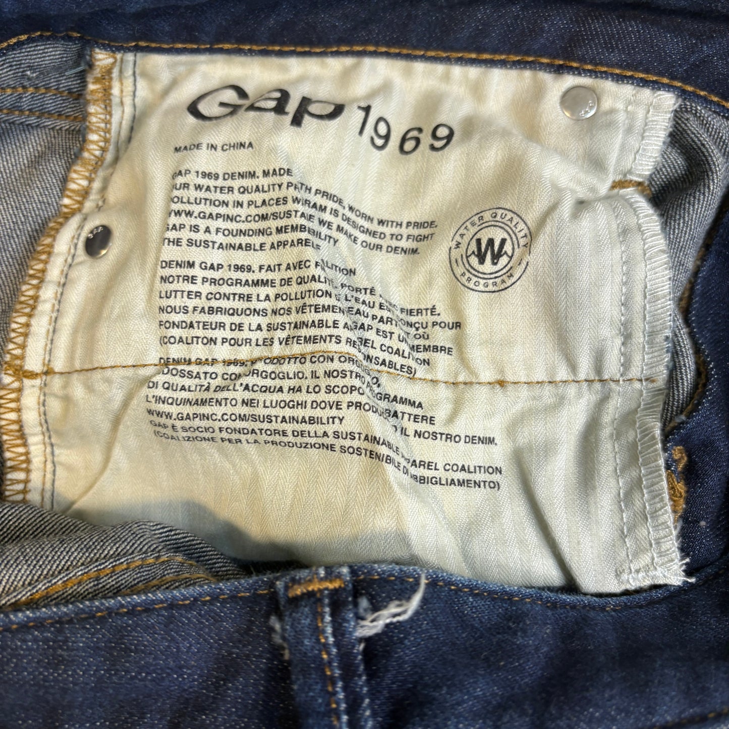 GAP Women’s 29 Long & Lean Dark Wash Jeans Flare Bootcut Stretch Denim Pants