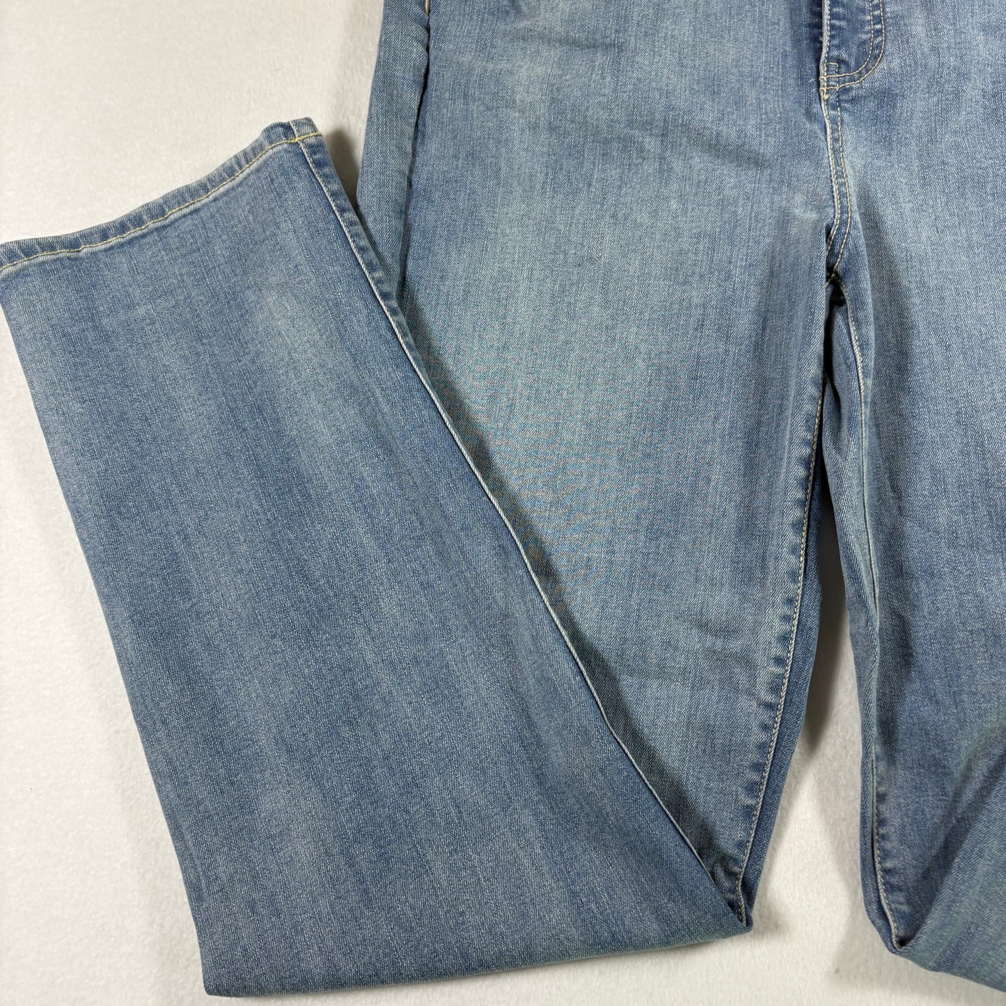 Coldwater Creek Womens Jeans 10 Light Wash Baggy Relaxed Fit Y2K High Rise