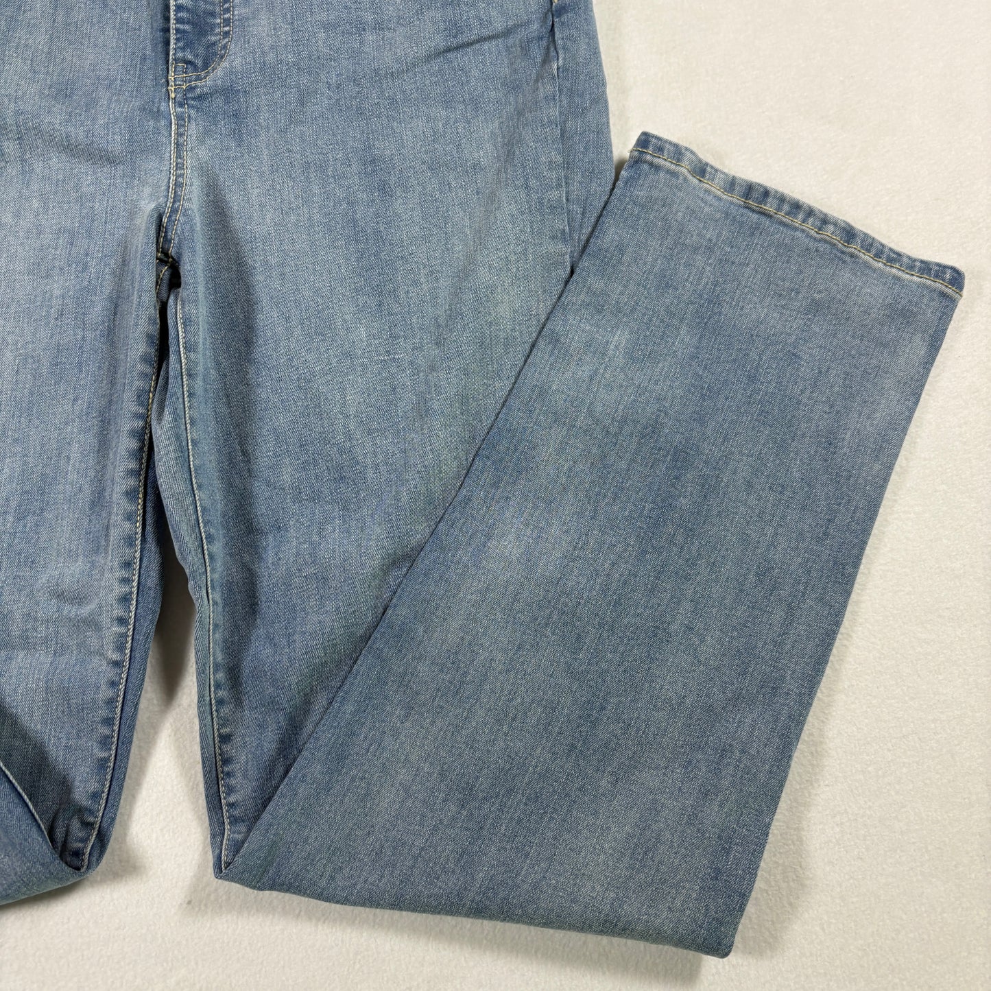 Coldwater Creek Womens Jeans 10 Light Wash Baggy Relaxed Fit Y2K High Rise