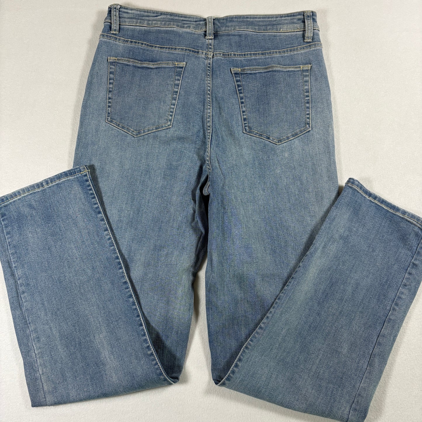 Coldwater Creek Womens Jeans 10 Light Wash Baggy Relaxed Fit Y2K High Rise