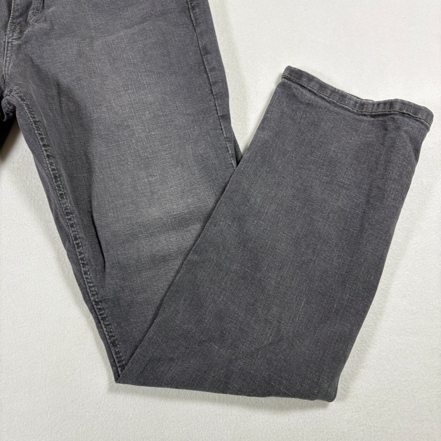 Urban Star Mens Jeans 32x32 Black Denim Stretch Straight Y2K Vintage Grunge