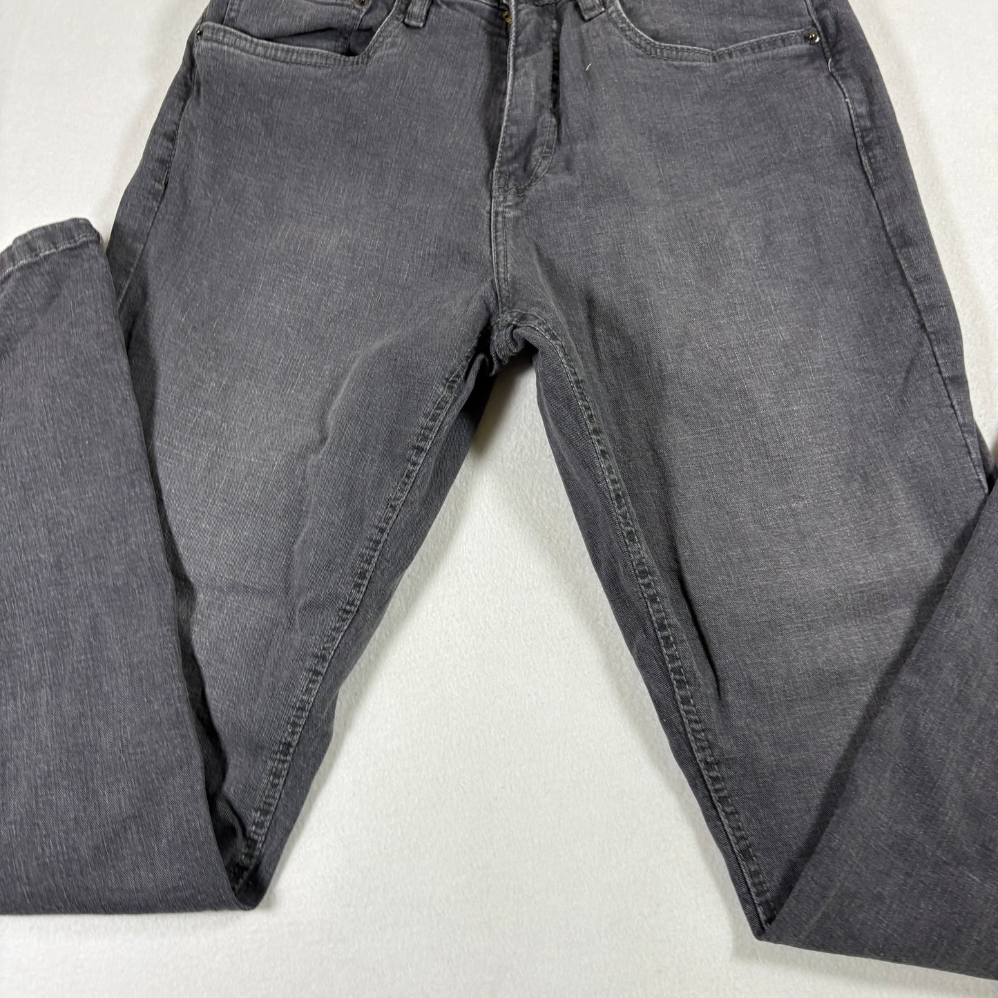 Urban Star Mens Jeans 32x32 Black Denim Stretch Straight Y2K Vintage Grunge