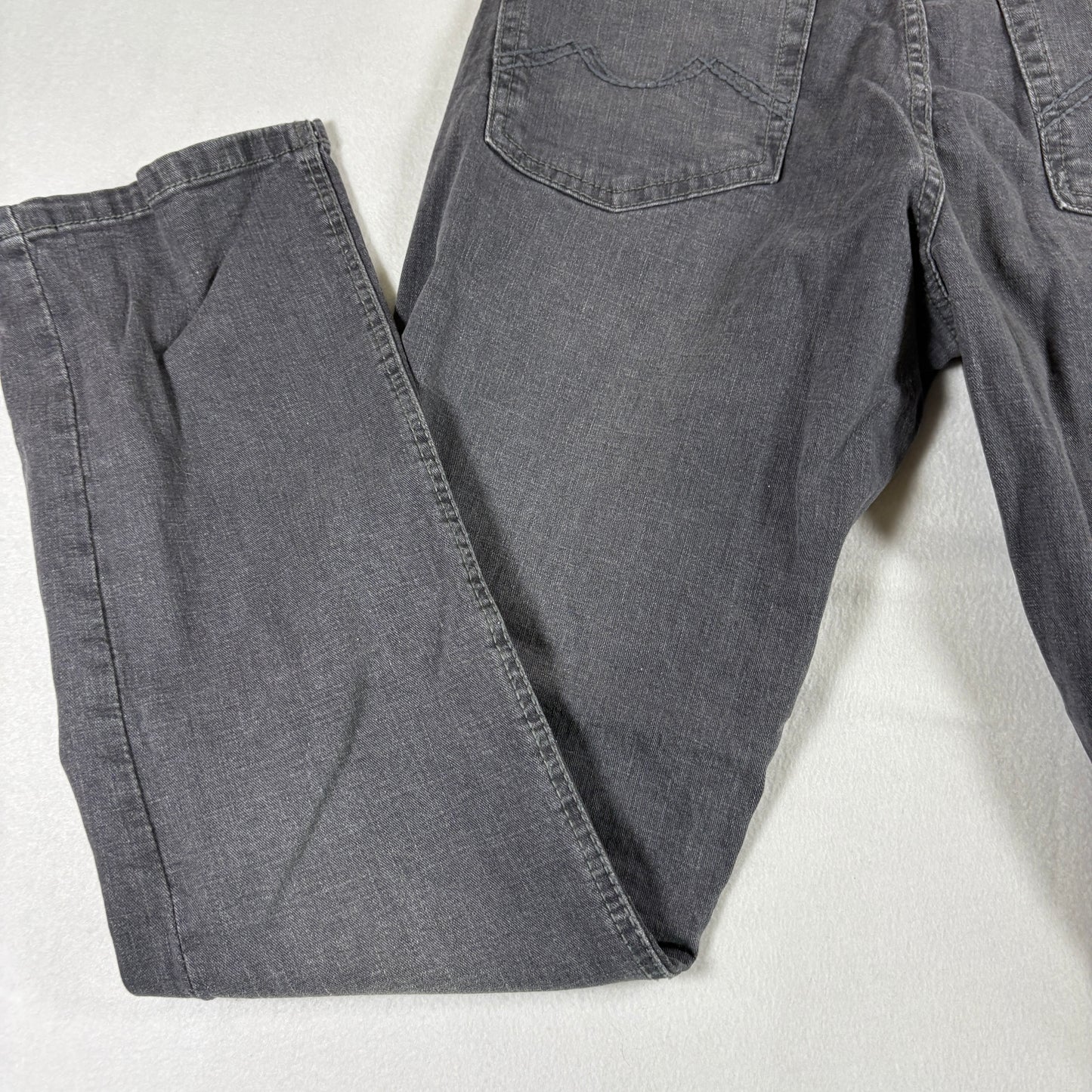 Urban Star Mens Jeans 32x32 Black Denim Stretch Straight Y2K Vintage Grunge