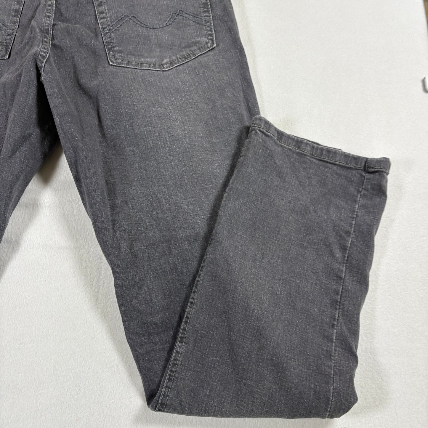 Urban Star Mens Jeans 32x32 Black Denim Stretch Straight Y2K Vintage Grunge