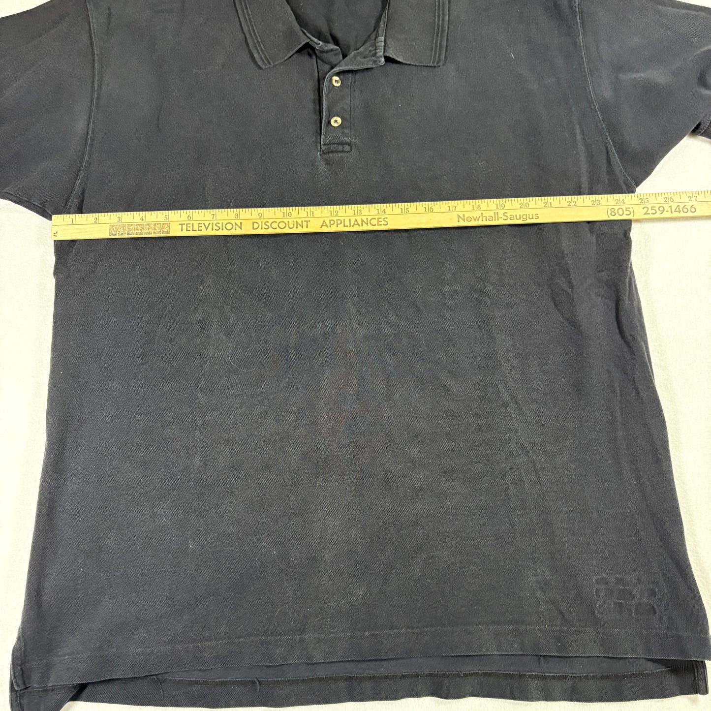 Dickies Mens Polo Shirt 2XL Black Short Sleeve Workwear Casual Classic Cotton