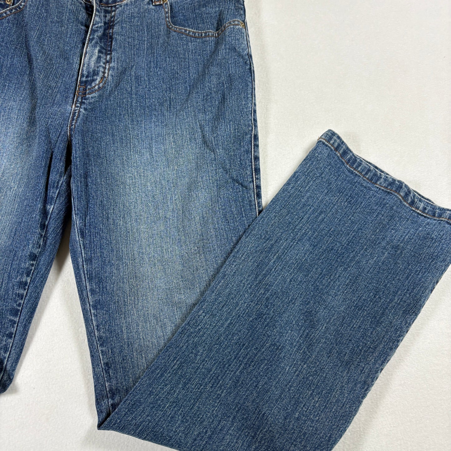 Westport Womens Jeans 10 Blue Denim Stretch High Rise Vintage Y2K Straight Leg