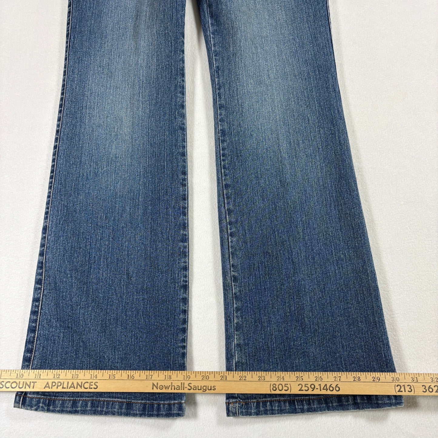 Westport Womens Jeans 10 Blue Denim Stretch High Rise Vintage Y2K Straight Leg