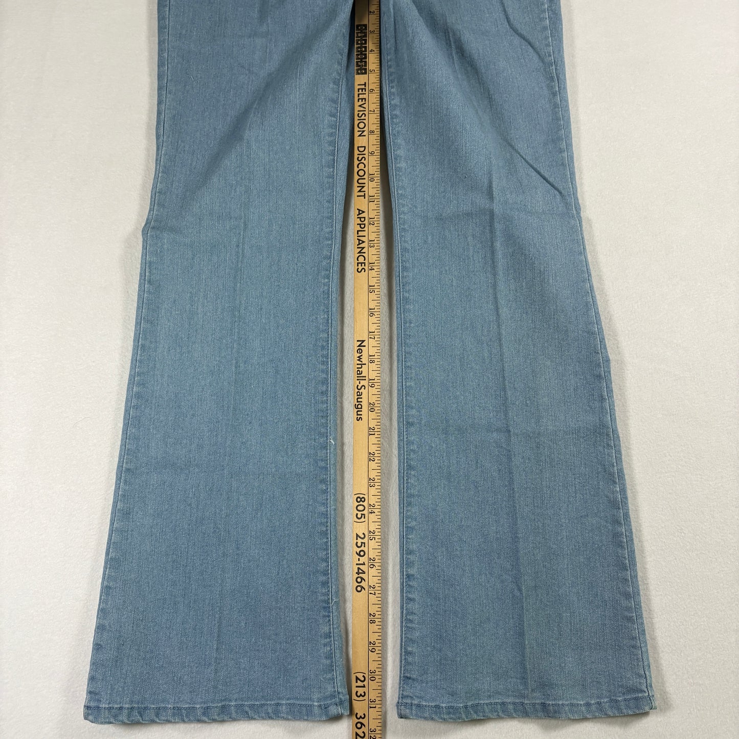 Jaclyn Smith Womens Jeans 10 Light Blue Denim Angel Fit High Rise Vintage Y2K