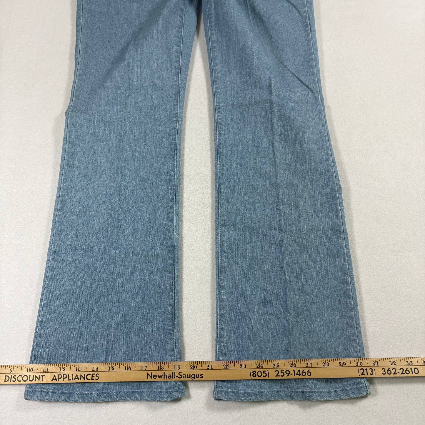 Jaclyn Smith Womens Jeans 10 Light Blue Denim Angel Fit High Rise Vintage Y2K