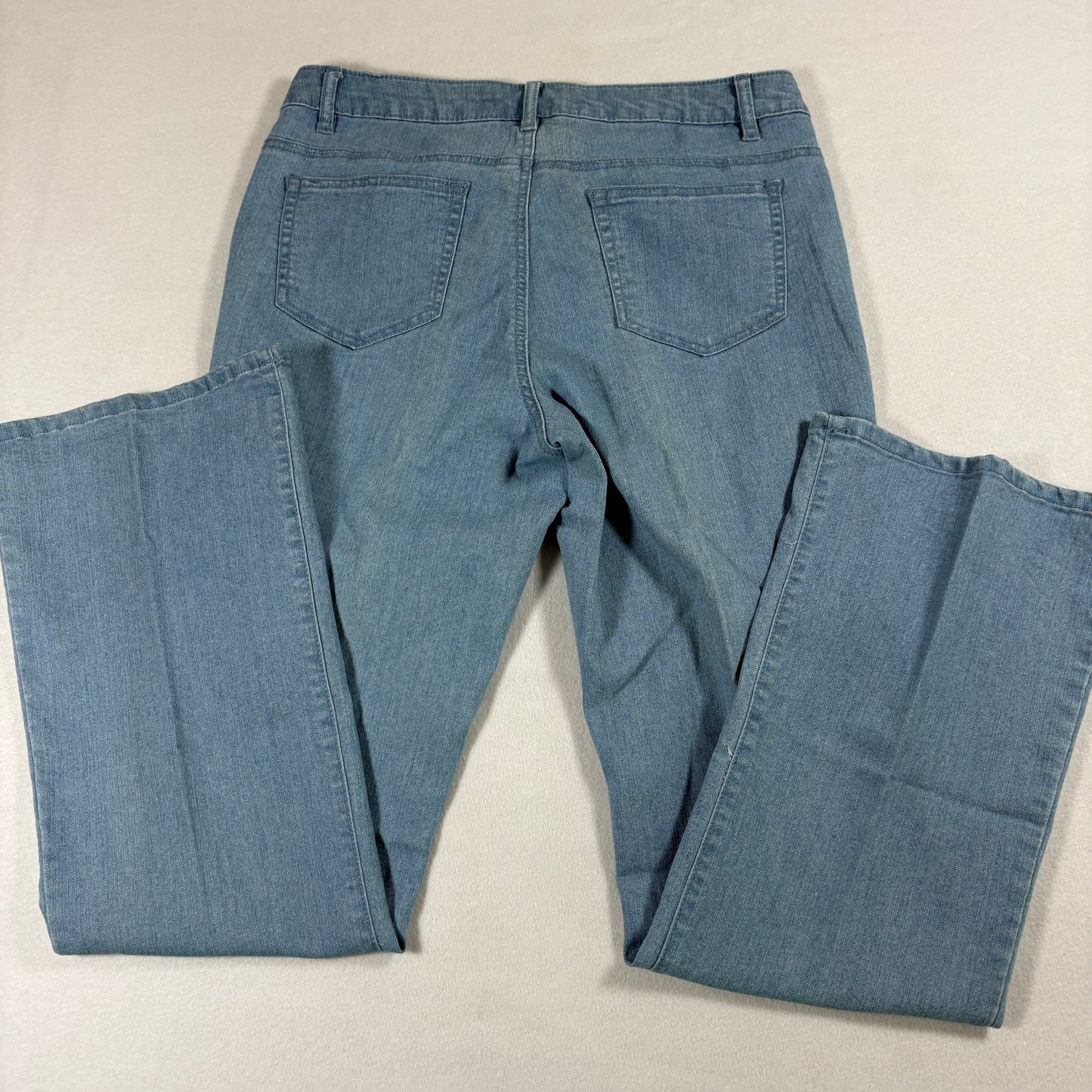 Jaclyn Smith Womens Jeans 10 Light Blue Denim Angel Fit High Rise Vintage Y2K