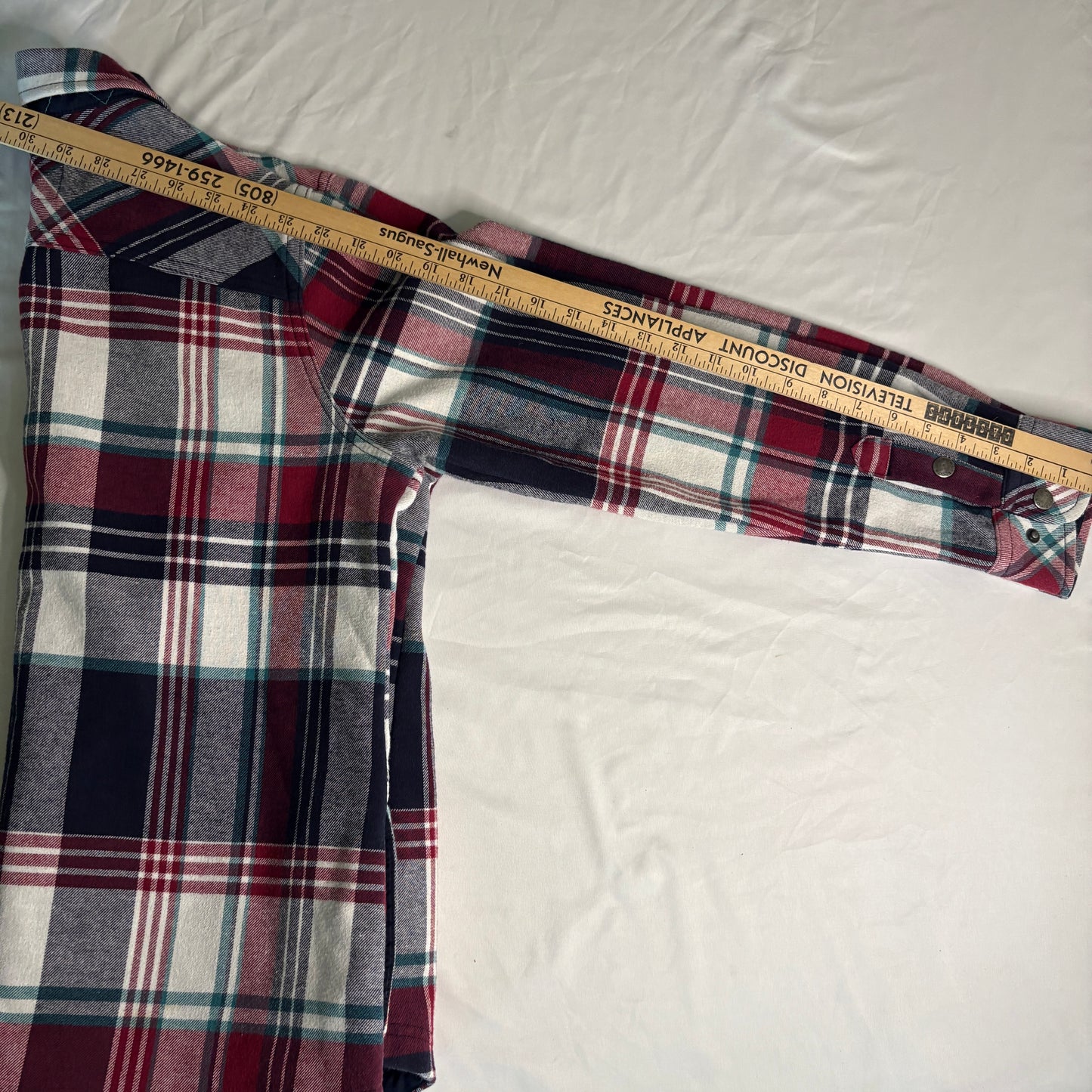 Orvis Men’s Plaid Shirt Jacket Large Flannel Lined Button Front Outdoor Classic