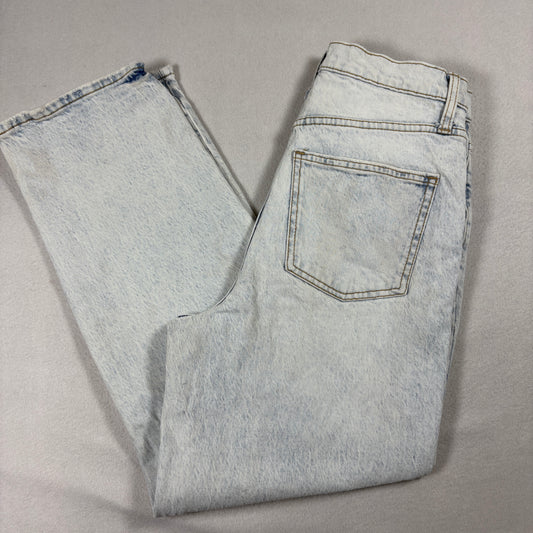 Universal Thread Jeans Womens 6/28R Light Wash High Rise Straight Leg Vintage