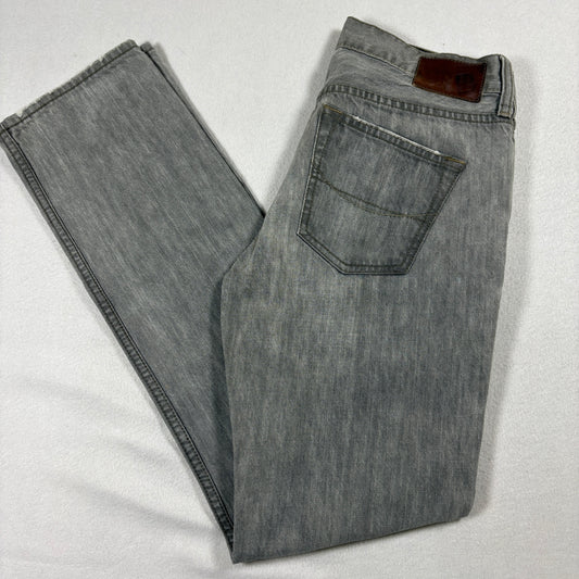 Bullhead Denim Jeans Mens 30x32 Gray Straight Leg 100% Cotton Vintage Y2K
