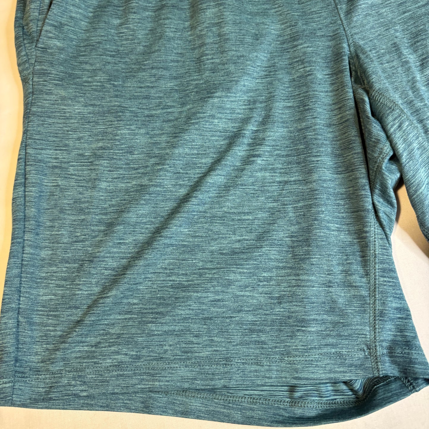 All In Motion Athletic Shorts Mens Large Blue Training Gym Running Stretch Drawstring