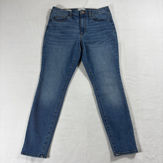 Universal Thread High Rise Skinny Womens 10S Blue Stretch Jeans Denim