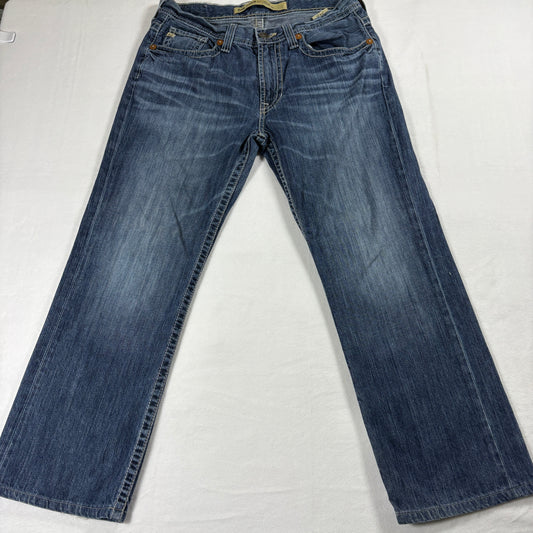 Big Star Jeans Mens 34x34 Blue Vintage Y2K Straight Leg Denim Retro Grunge Fit!!