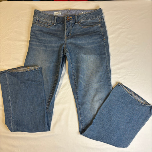 Gap 1969 Women’s Jeans 29/8R Perfect Boot Cut Blue Denim Stretch Mid Rise
