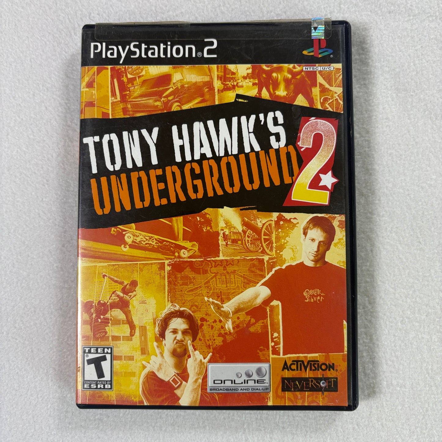 Tony Hawk's Underground 2 PS2 PlayStation 2 Complete CIB Tested THUG2 Game