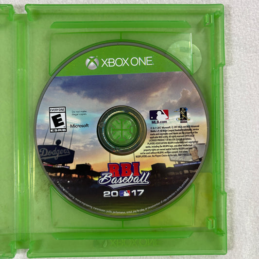 RBI Baseball 2017 Xbox One Game Disc Only No Manual Tested Working MLB Sports