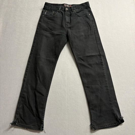Oscar Jeans Selected 2019 Womens Black Straight Leg Denim Jeans Size 30x30