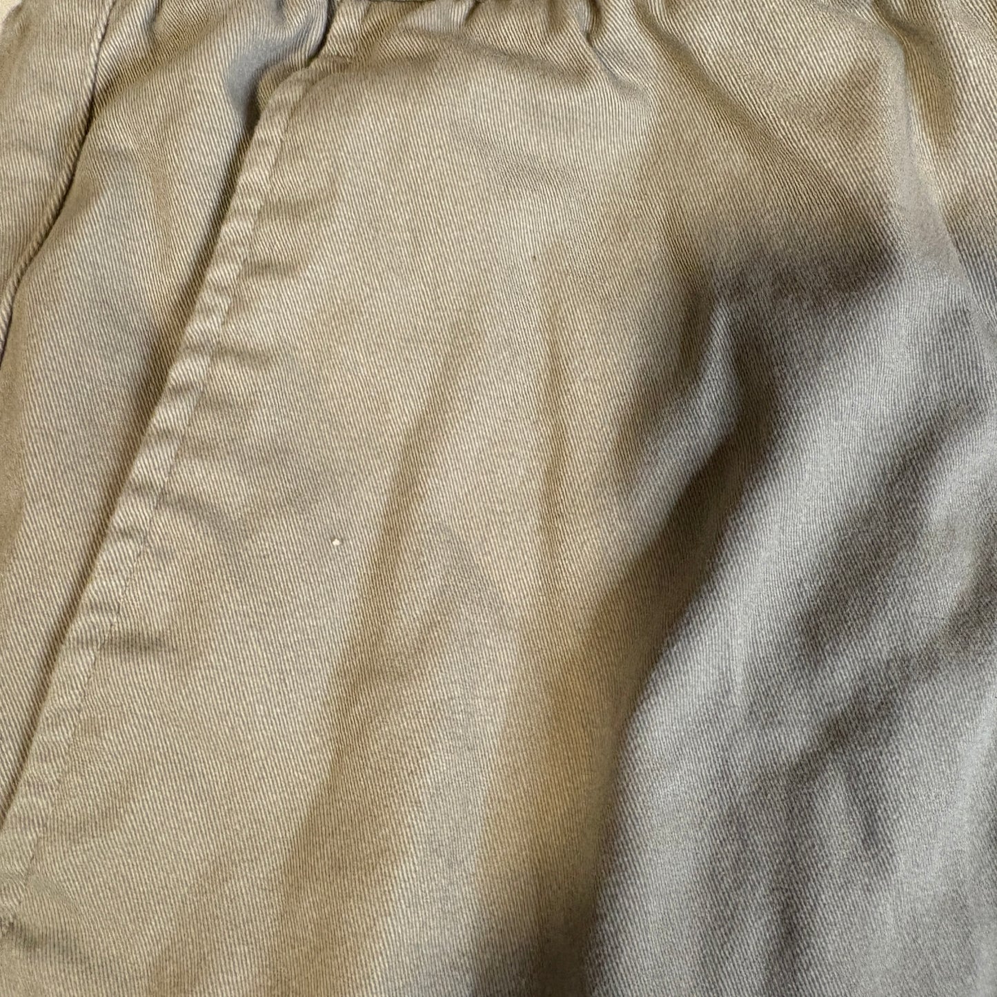 Hurley Men’s Jogger Pants Khaki Size M Drawstring Waist Casual Chino Style