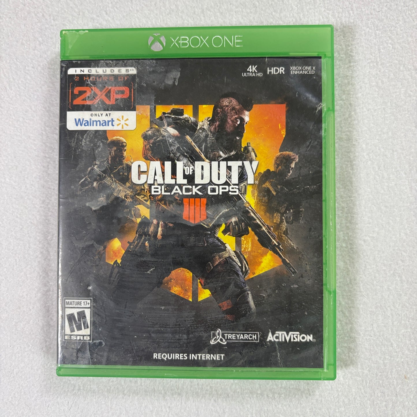 Call Of Duty Black Ops 4 IIII Xbox One Complete Tested COD BO4 Zombies Shooter