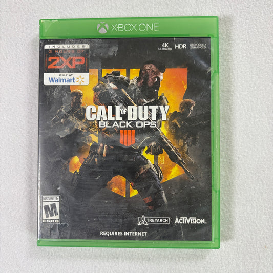 Call Of Duty Black Ops 4 IIII Xbox One Complete Tested COD BO4 Zombies Shooter
