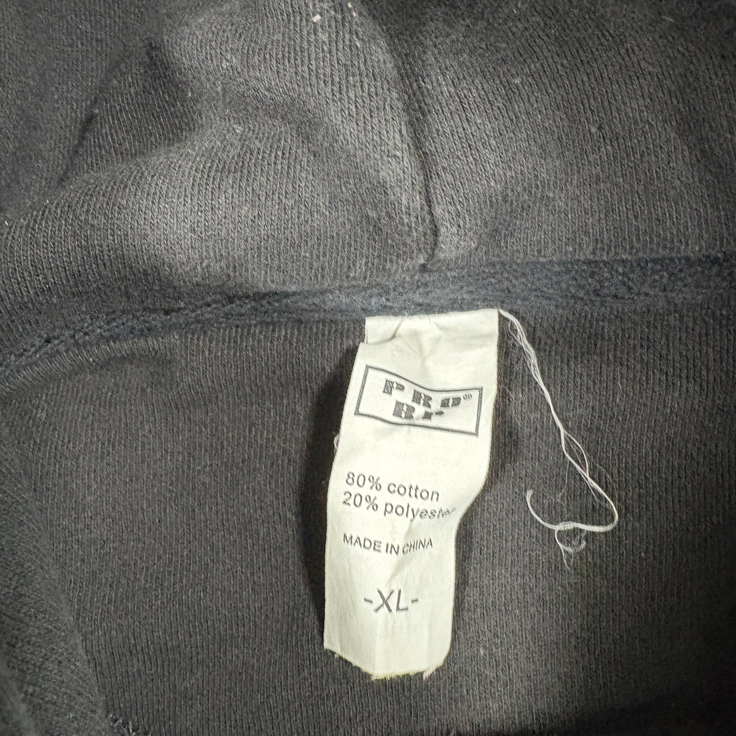 Prep By Mens XL Hoodie Black Africa Dashiki Sleeve Pullover Graphic Streetwear