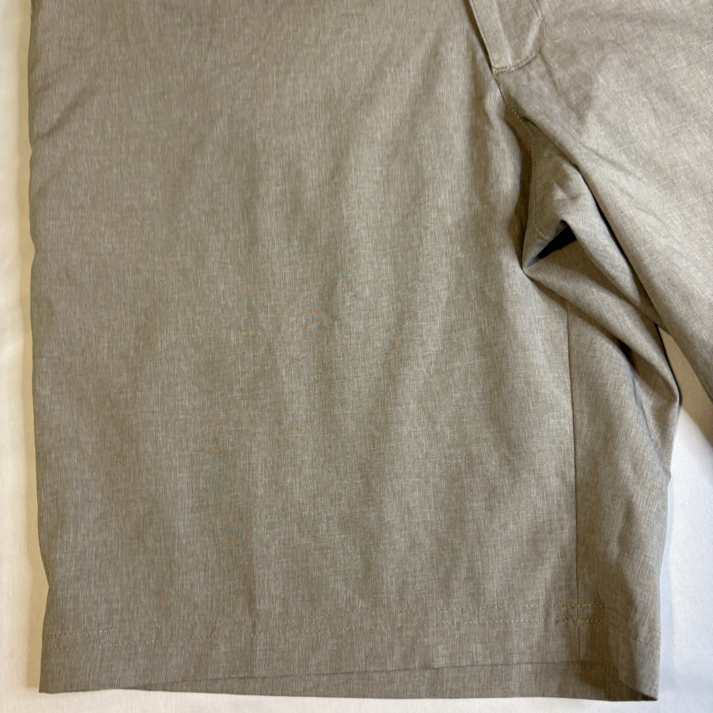 PGA Tour Men’s Golf Shorts Size 36 Gray Stretch Performance Casual Flat Front