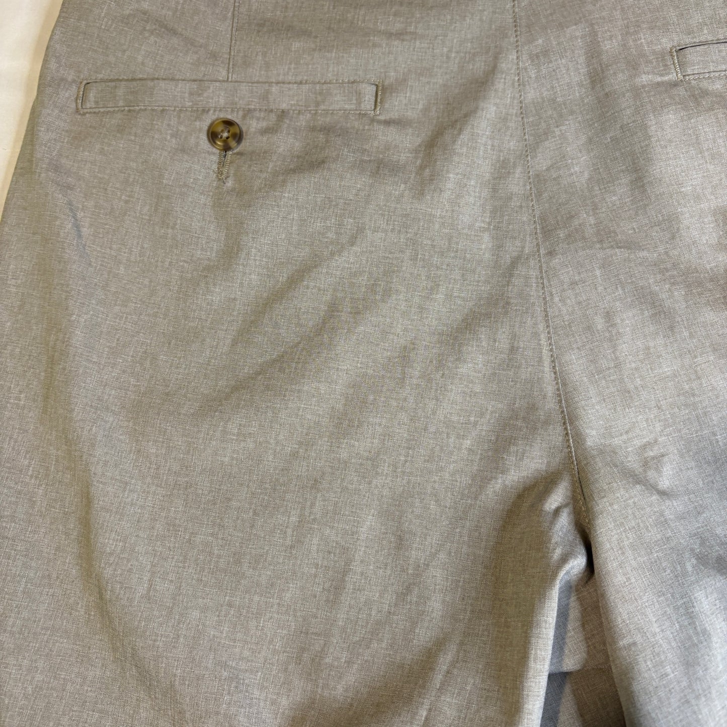 PGA Tour Men’s Golf Shorts Size 36 Gray Stretch Performance Casual Flat Front