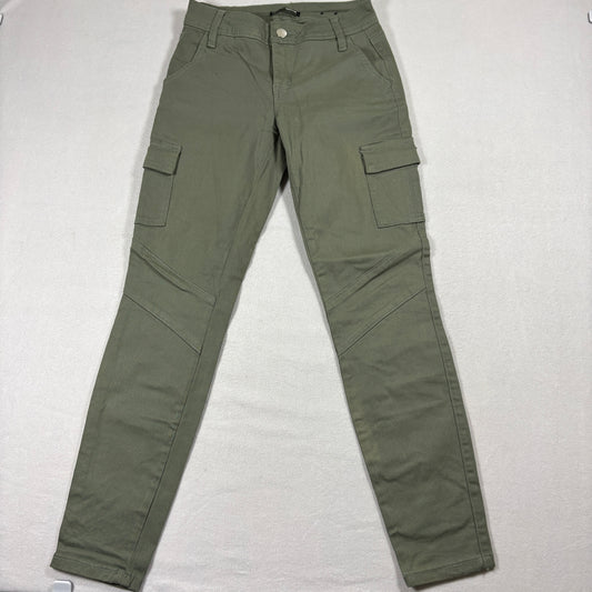 Fashion Nova Cargo Pants Womens Green Skinny Utility Stretch Streetwear