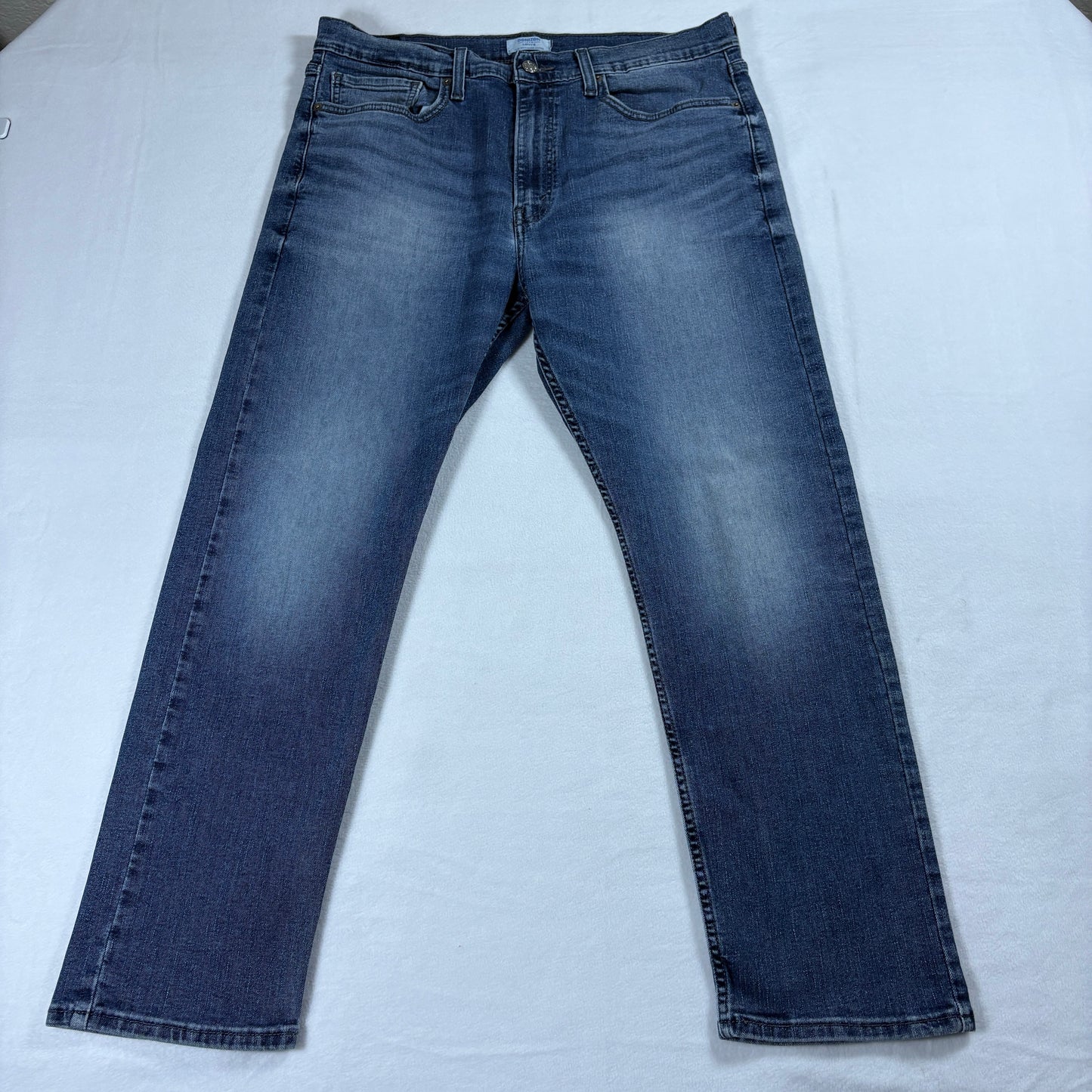 Denizen From Levis Jeans Mens W30 L30 Blue Regular Taper Vintage Casual Fit Wear