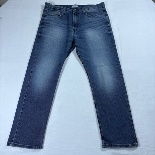 Denizen From Levis Jeans Mens W30 L30 Blue Regular Taper Vintage Casual Fit Wear