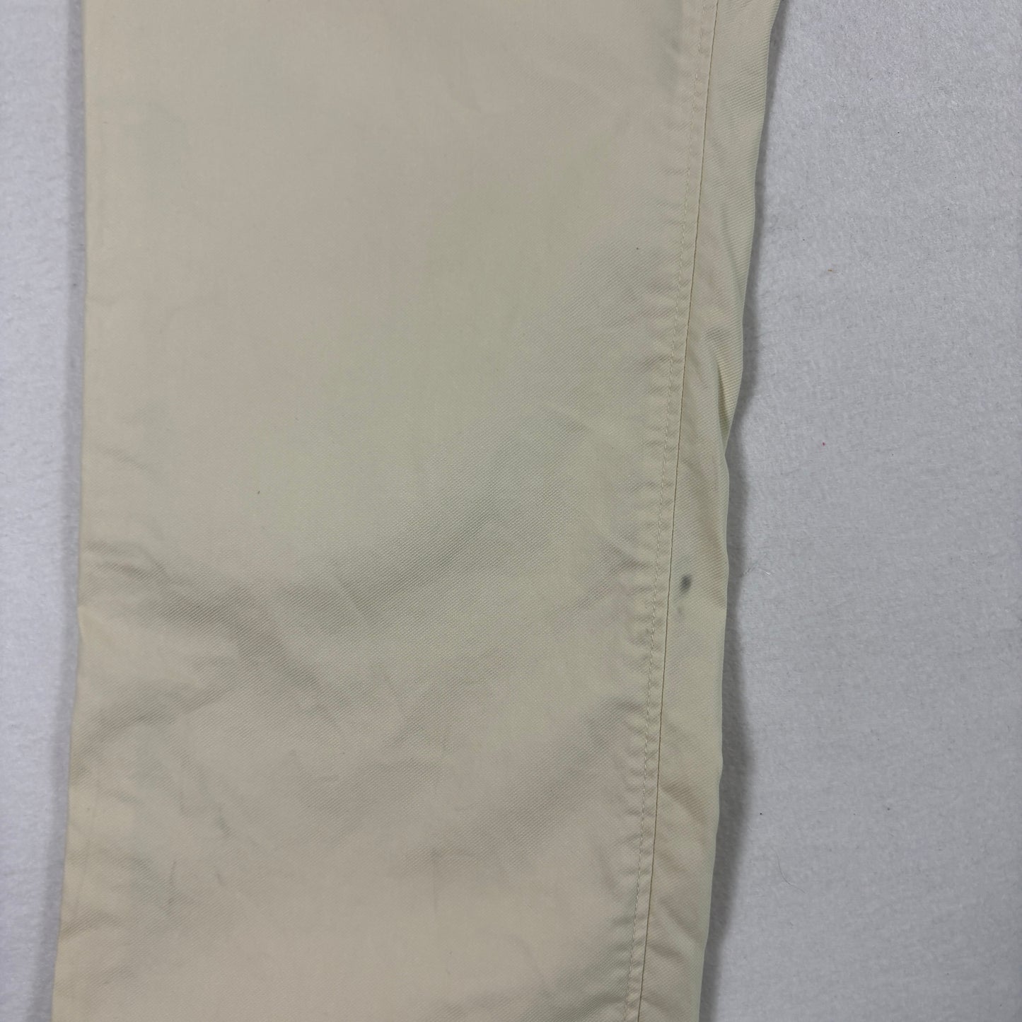 Quiet Golf Mens Pants 36x30 Beige Chino Casual Trousers Straight Fit Preppy