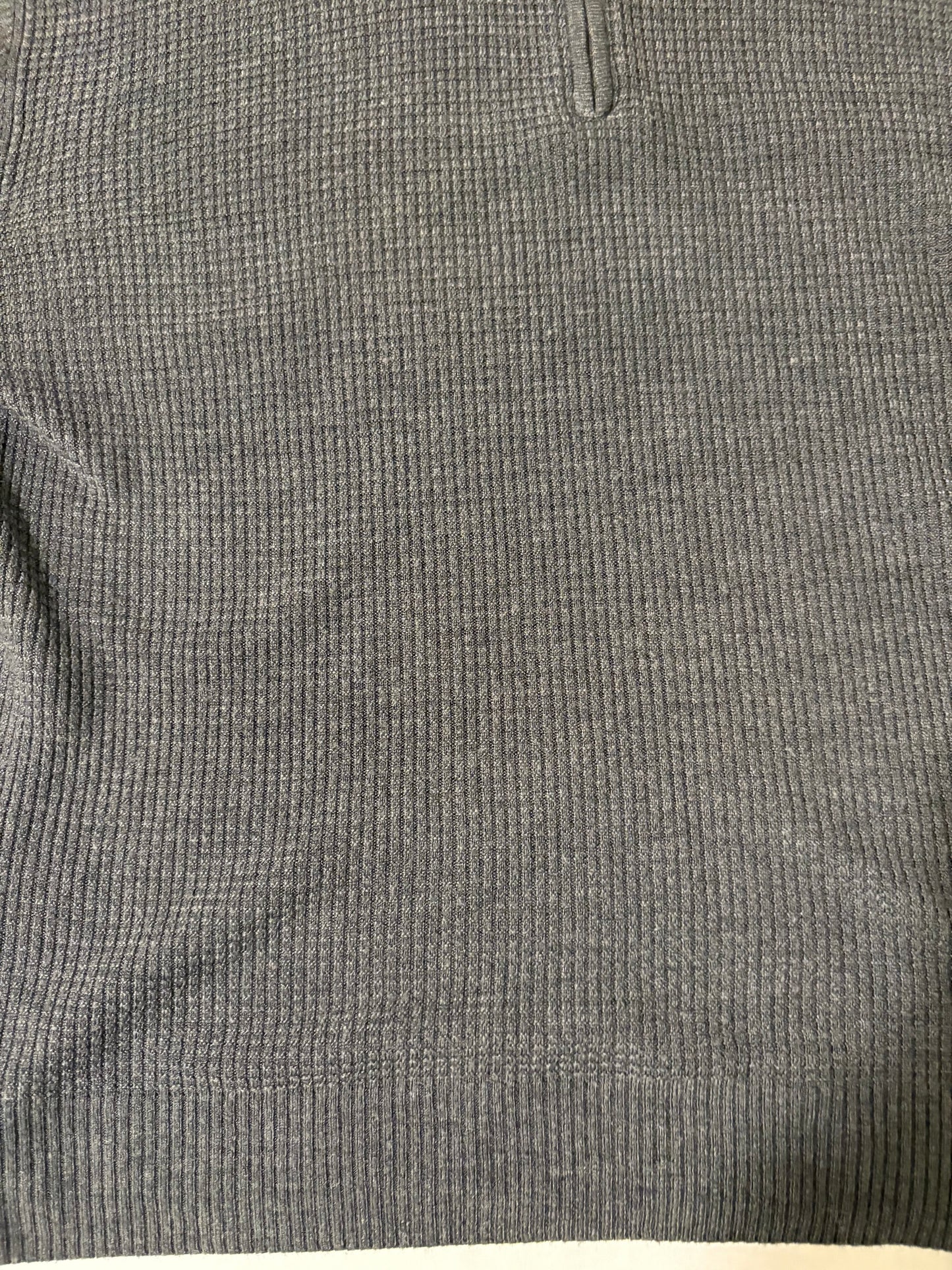 Tricots St. Raphael Sweater XXL Gray 1/4 Zip Pullover Rib Knit Mock Neck