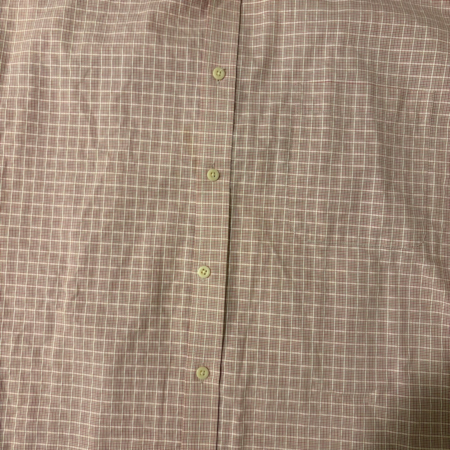 Joseph Abboud Red Plaid Dress Shirt Mens Cotton Long Sleeve Business Casual