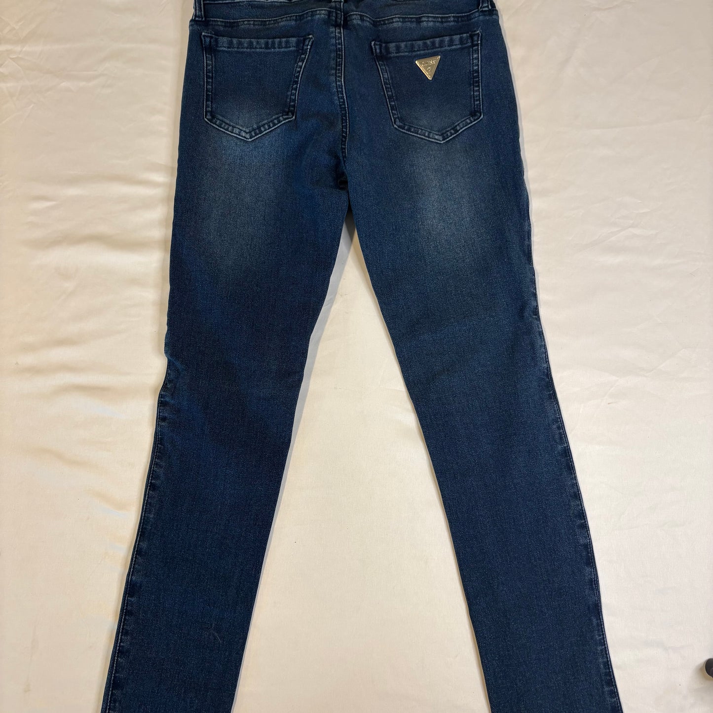 Guess Women’s Jeans Size 6 Skinny Dark Wash Stretch Denim Logo Back Pocket