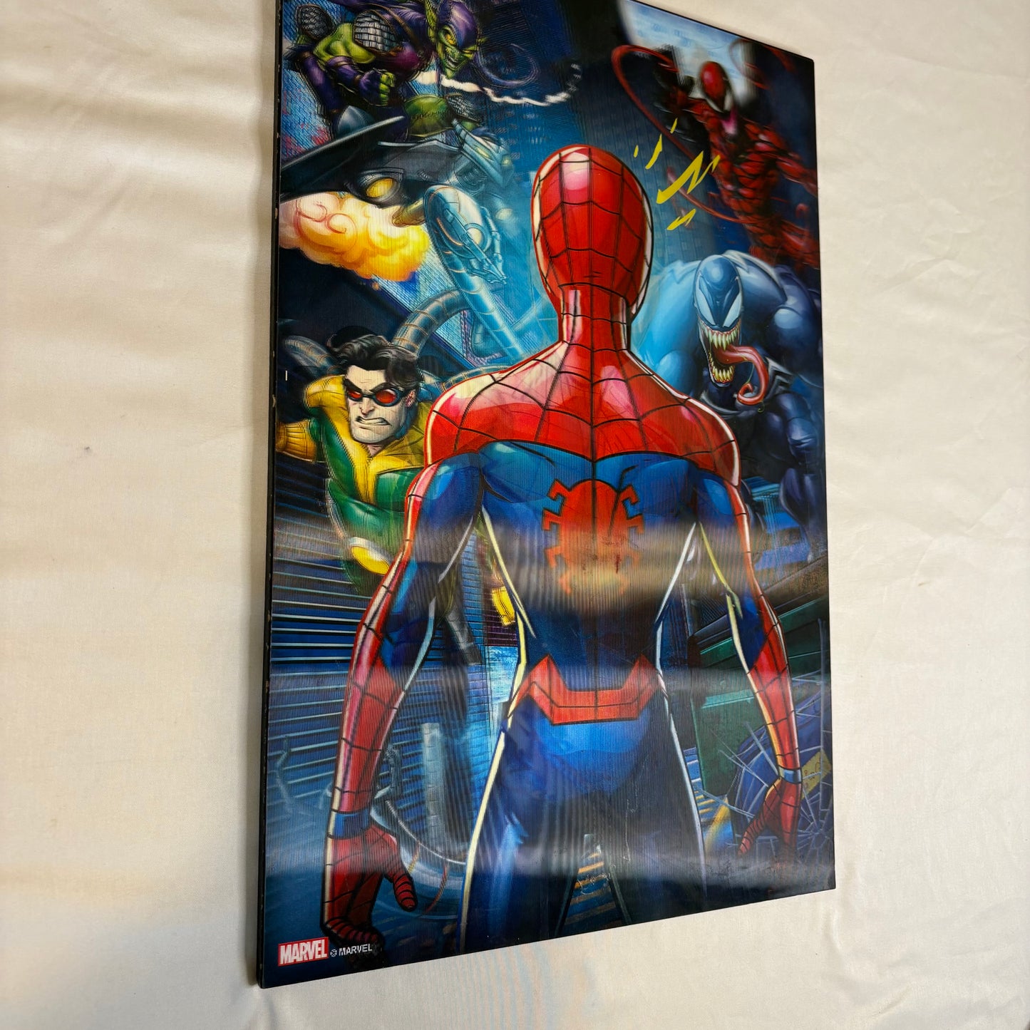 Marvel Spider-Man Lenticular 3D Wall Art 12x18 Open Road Brands Hobby Lobby