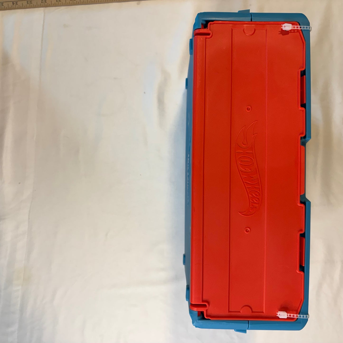 Hot Wheels Track Builder Storage Case Stunt Loop Set Blue Red New Sealed Complete