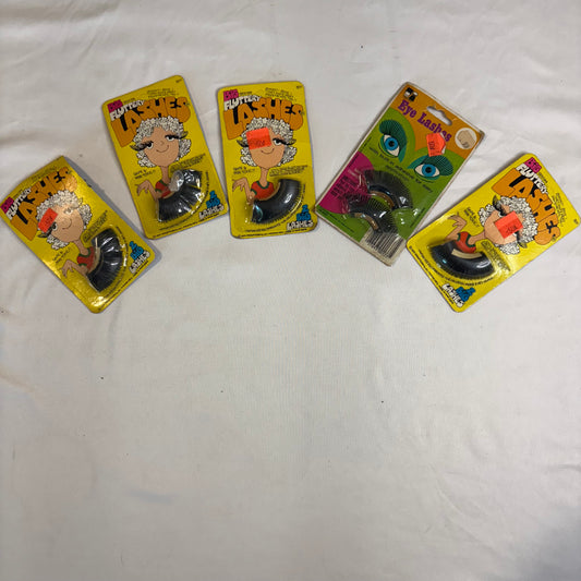 Vintage False Eyelashes Lot Fluttery Lashes 516 & Eye Lashes Retro Makeup Sealed