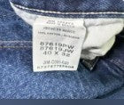 Rustler Mens Blue Jeans 40x32 Relaxed Fit 100% Cotton Y2K Vintage Workwear