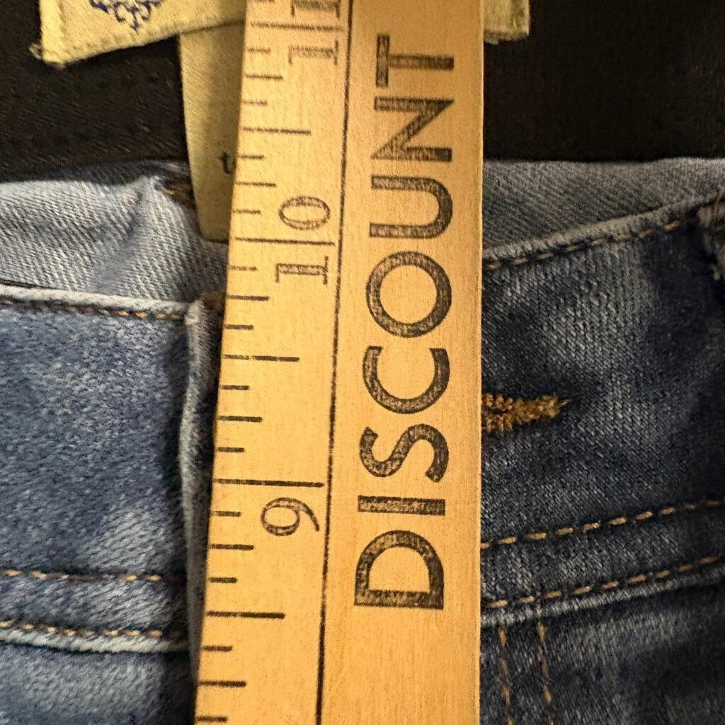 Democracy Ab Technology Skinny Jeans Womens Size 12 Blue Stretch Denim